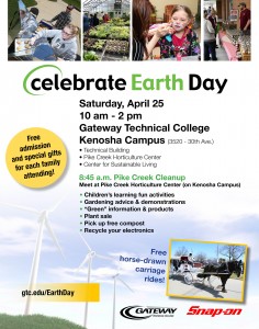 Celebrate Earth Day_Kenosha Flyer_2015